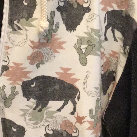 Ampersand Ave black hoodie - Picture 4 of 5